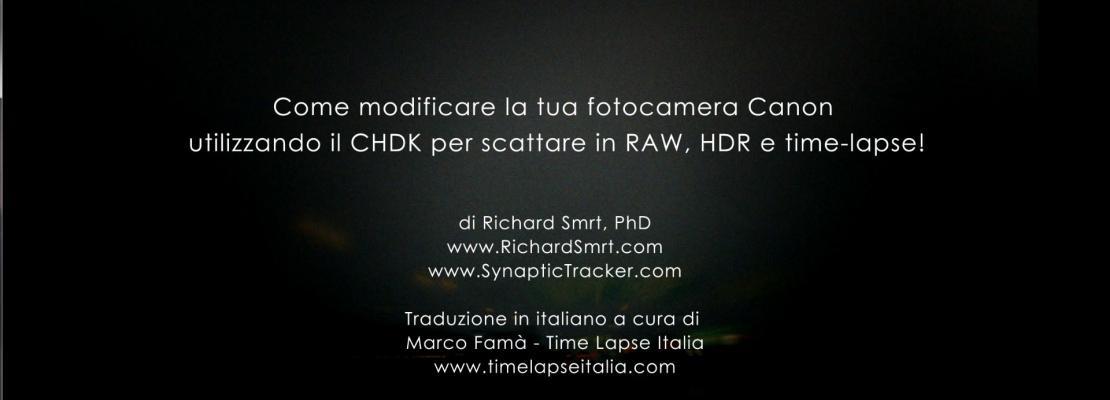Tutorial | Come modificare la tua fotocamera Canon utilizzando il CHDK?