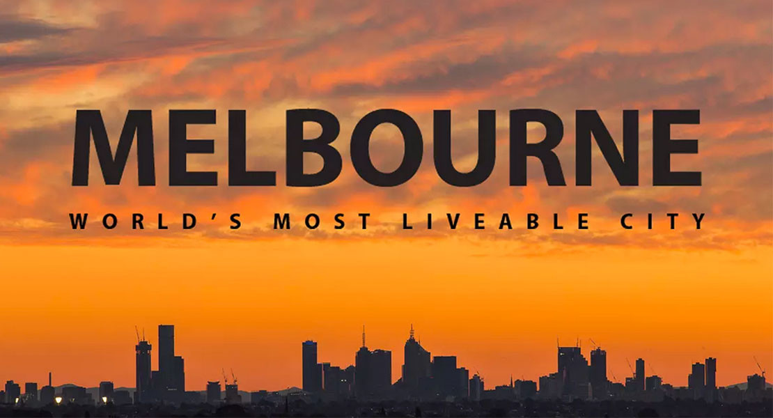 La città più vivibile al mondo: Melbourne