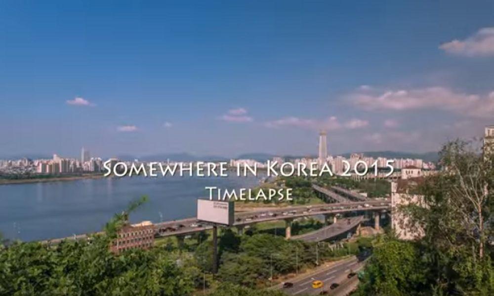 Esplora la Corea del Sud in time-lapse