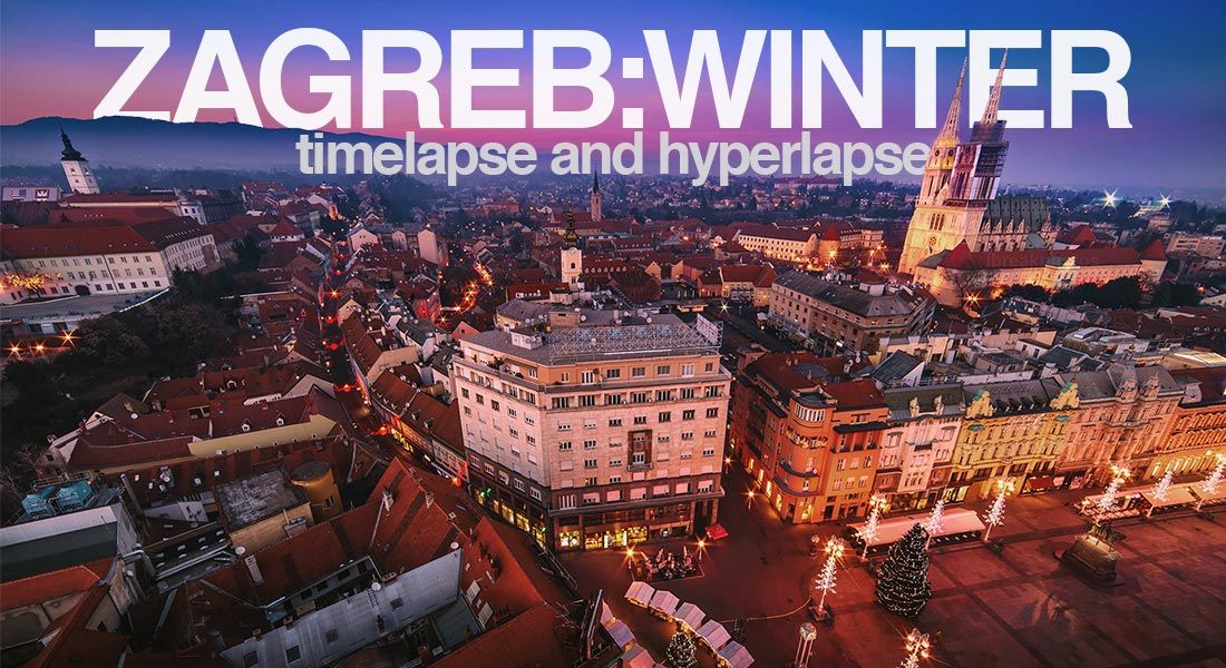 Scopri la città di Zagabria d'inverno in questo nuovo hyper-lapse