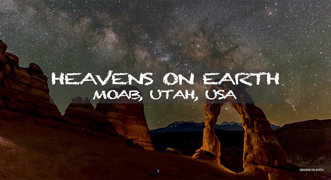 Paesaggi e cieli surreali in time-lapse dal Sud dello Utah
