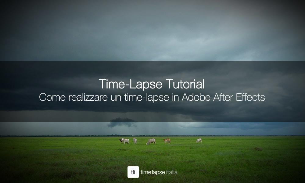Adobe Time Lapse Software